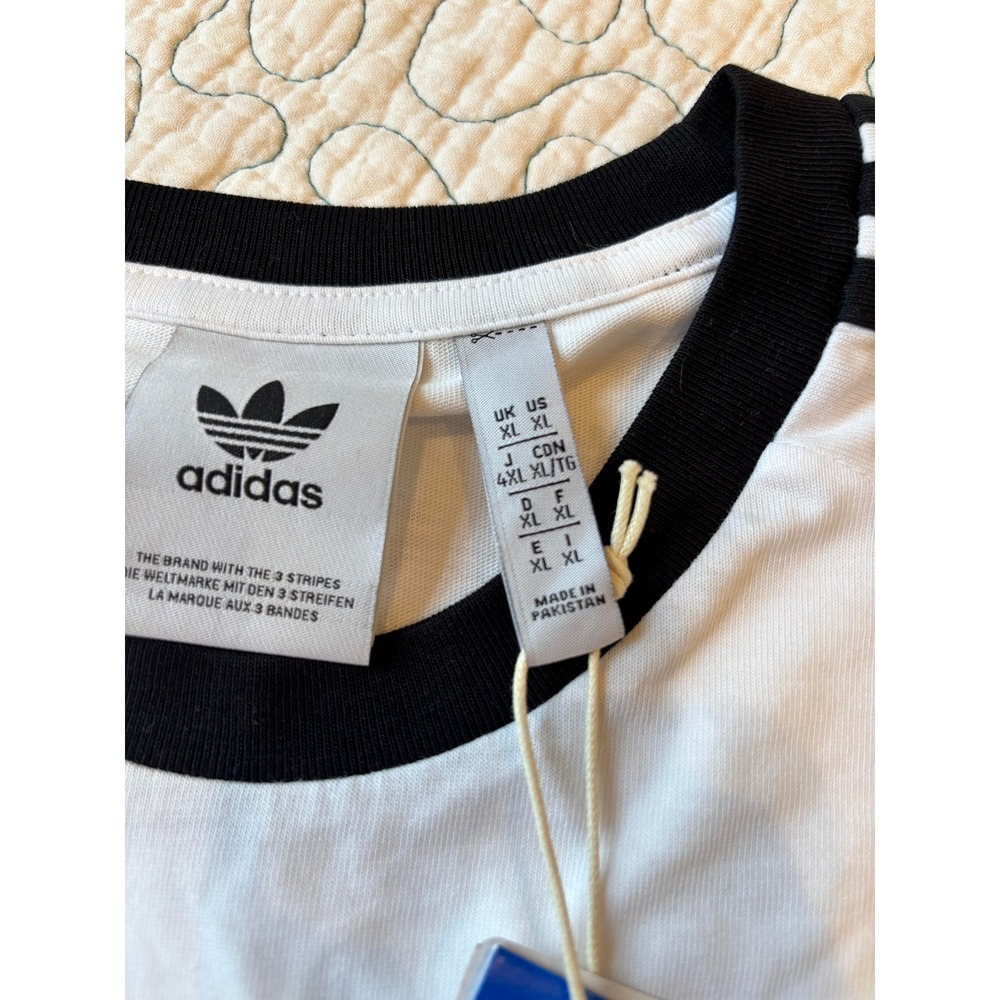 Adidas Originals 3-Stripes Trefoil T-Shirt Mens Size XL - Picture 4 of 4